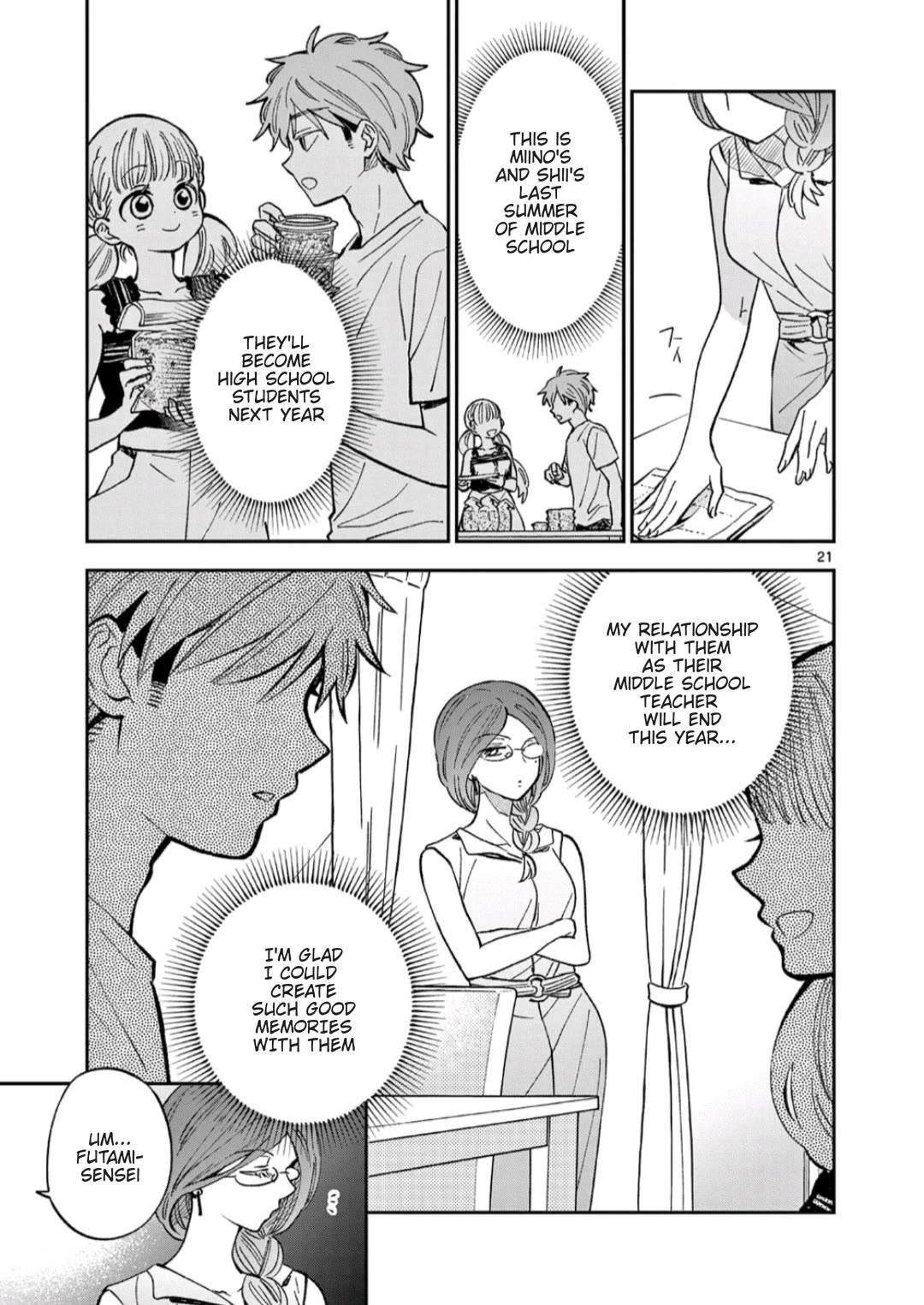 Misoshiru de Kanpai! Chapter 62 page 21 - Chapter 62: Let's All Have a Miso Soup Party!