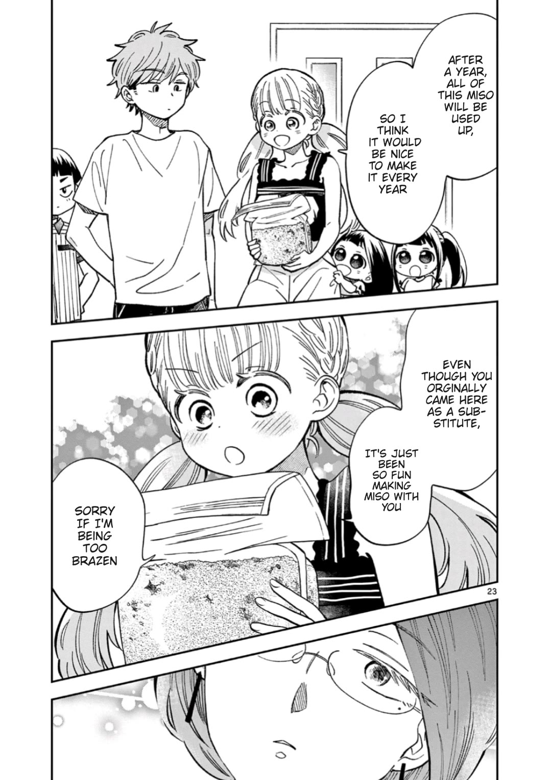 Misoshiru de Kanpai! Chapter 62 page 23 - Chapter 62: Let's All Have a Miso Soup Party!