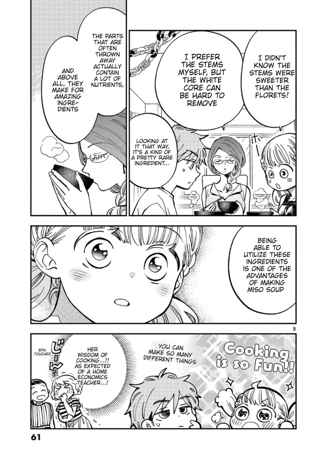Misoshiru de Kanpai! Chapter 62 page 9 - Chapter 62: Let's All Have a Miso Soup Party!