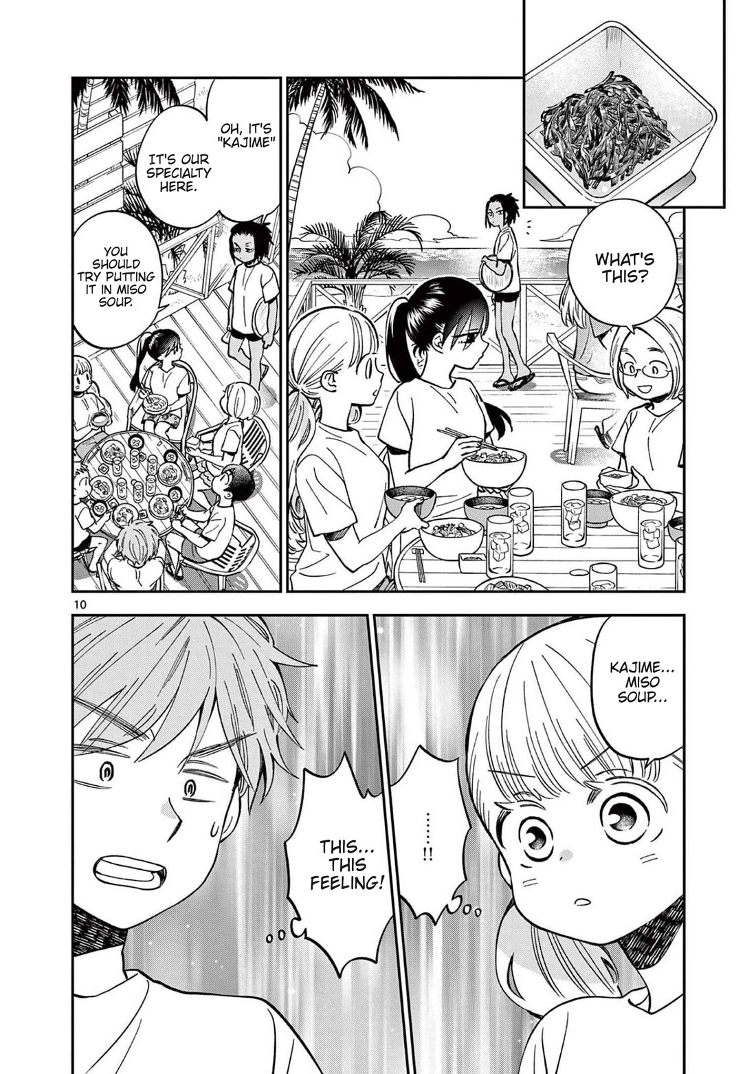 Misoshiru de Kanpai! Chapter 63 page 10 - Chapter 63: A Slightly Grown-Up Summer