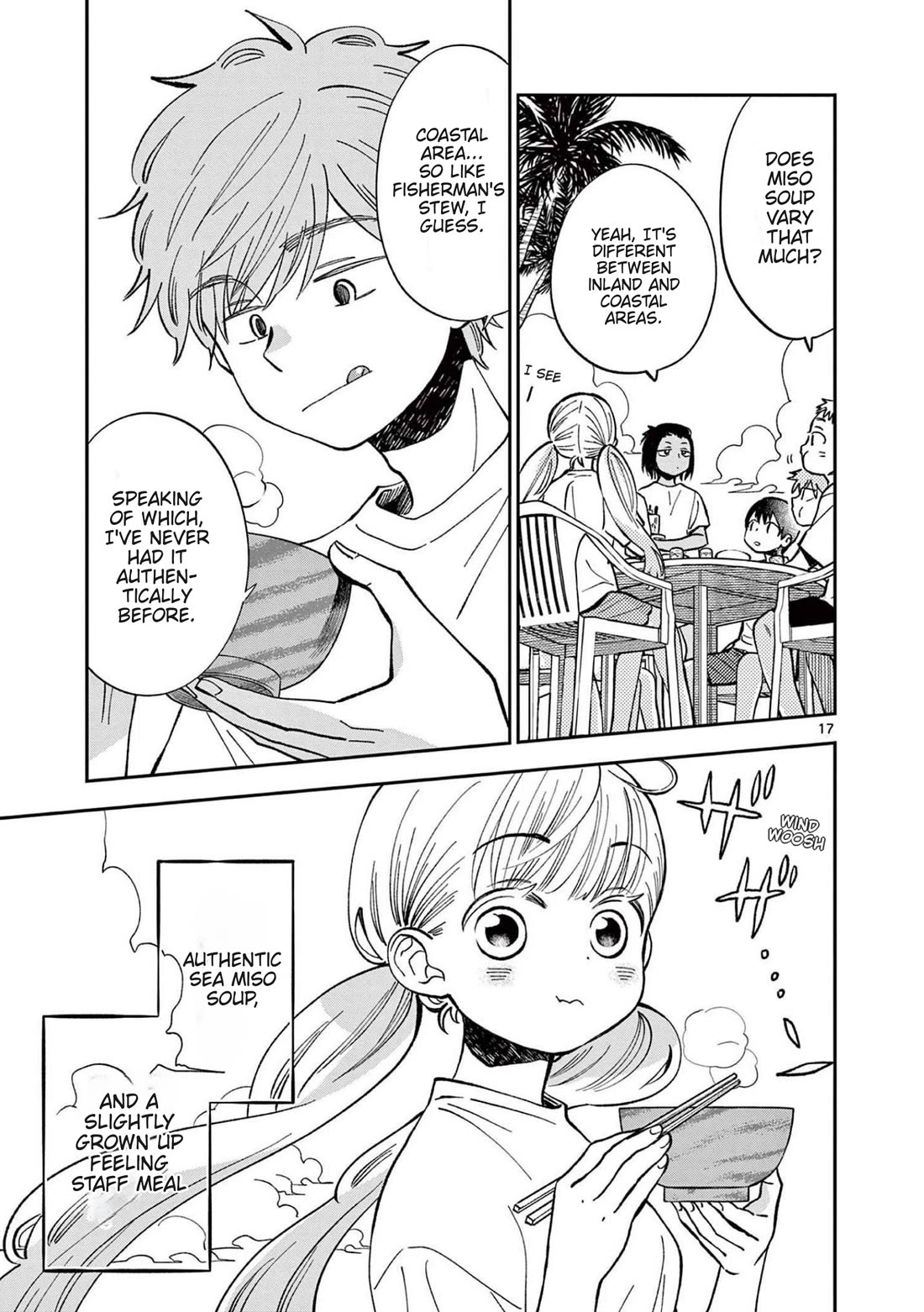 Misoshiru de Kanpai! Chapter 63 page 17 - Chapter 63: A Slightly Grown-Up Summer