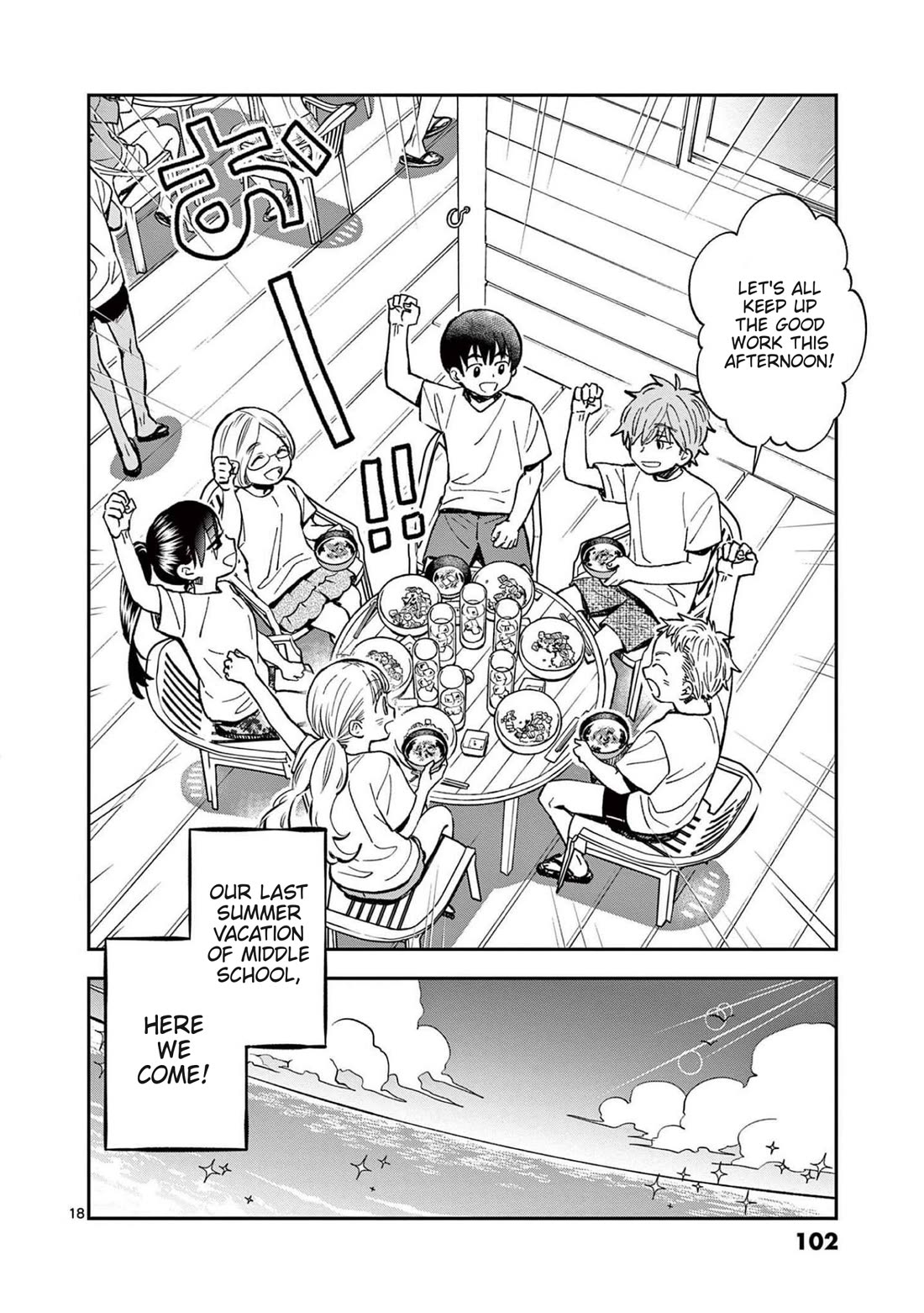 Misoshiru de Kanpai! Chapter 63 page 18 - Chapter 63: A Slightly Grown-Up Summer