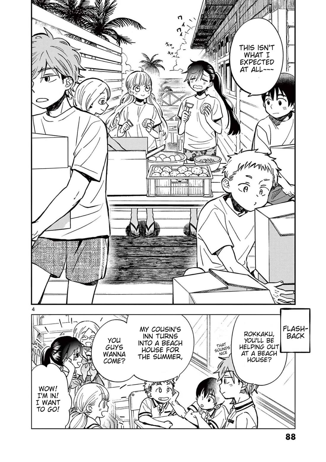 Misoshiru de Kanpai! Chapter 63 page 4 - Chapter 63: A Slightly Grown-Up Summer