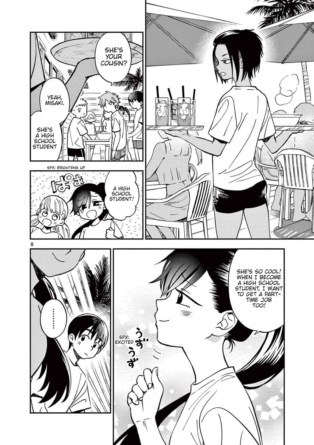 Misoshiru de Kanpai! Chapter 63 page 8 - Chapter 63: A Slightly Grown-Up Summer