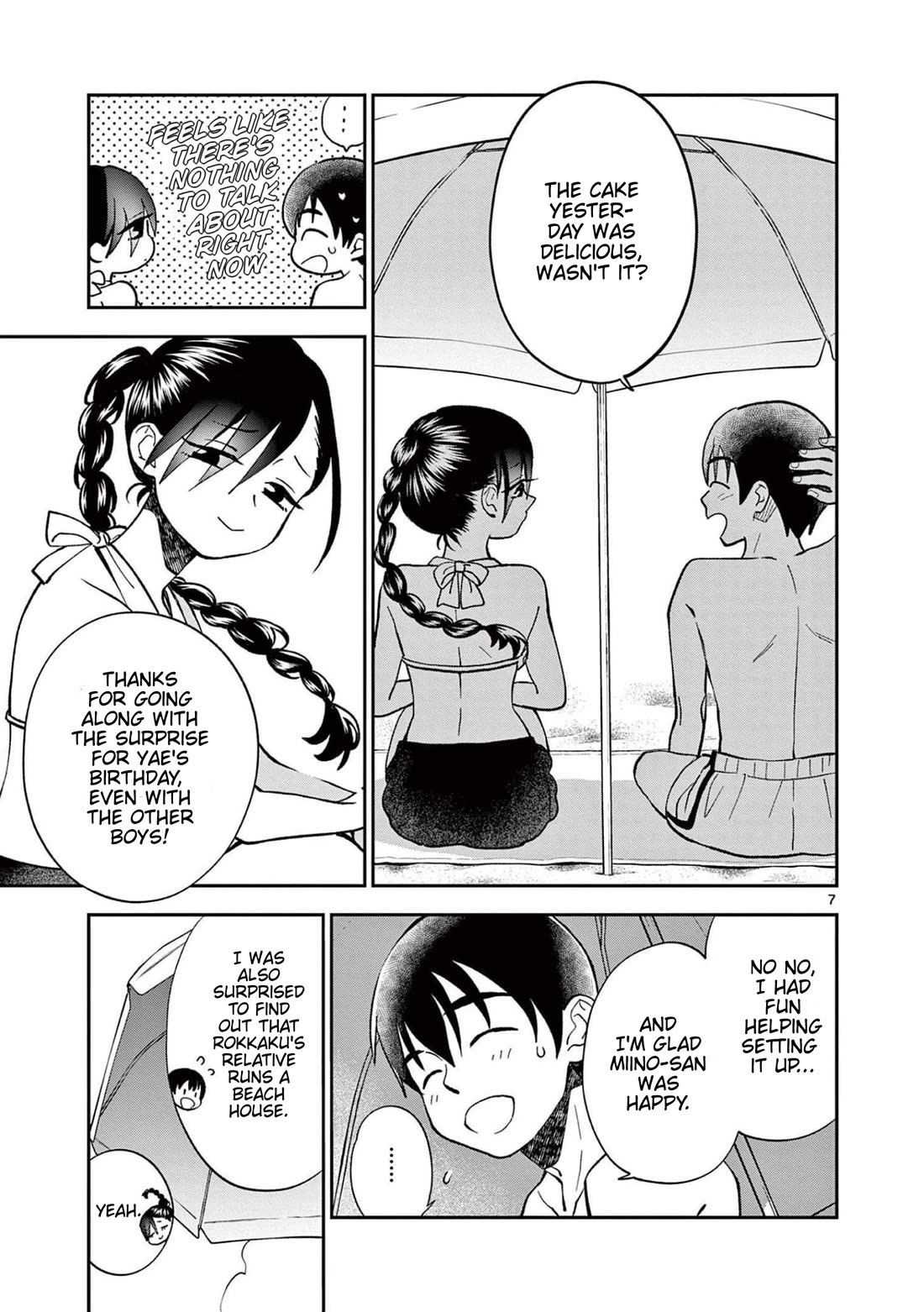 Misoshiru de Kanpai! Chapter 65 page 7 - Chapter 65: Summer Gift