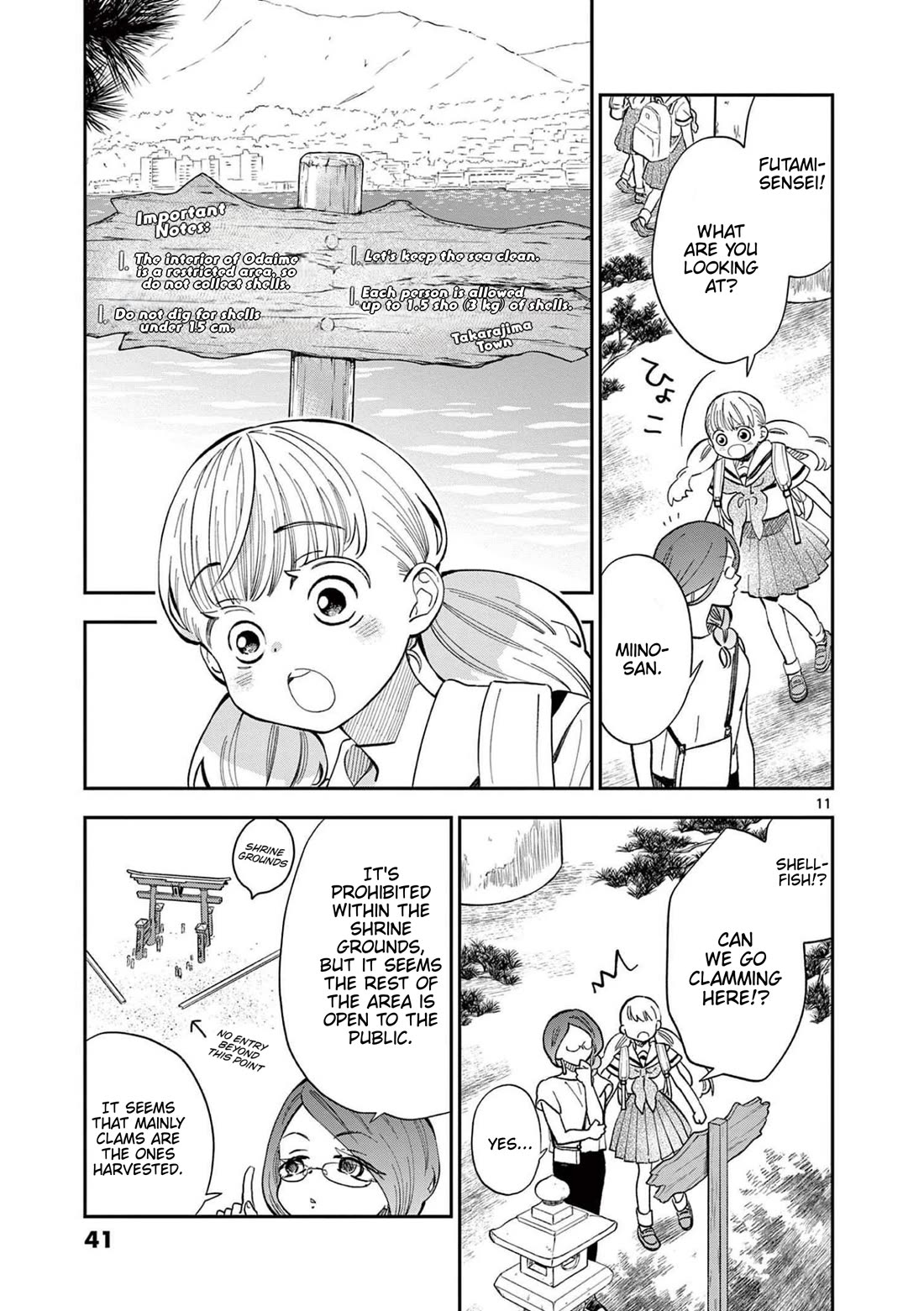 Misoshiru de Kanpai! Chapter 68 page 11 - Chapter 68: School Trip - Day One "Mystery Man and Gossip"