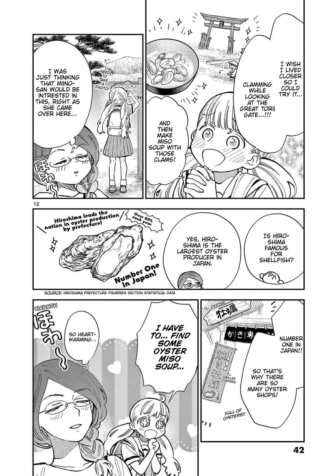 Misoshiru de Kanpai! Chapter 68 page 12 - Chapter 68: School Trip - Day One "Mystery Man and Gossip"