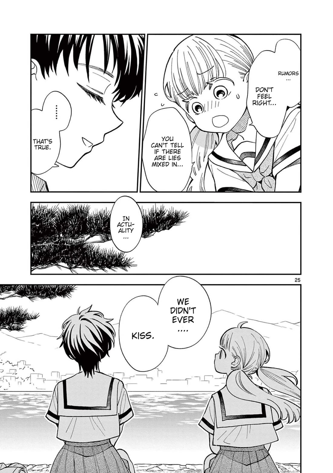 Misoshiru de Kanpai! Chapter 68 page 25 - Chapter 68: School Trip - Day One "Mystery Man and Gossip"