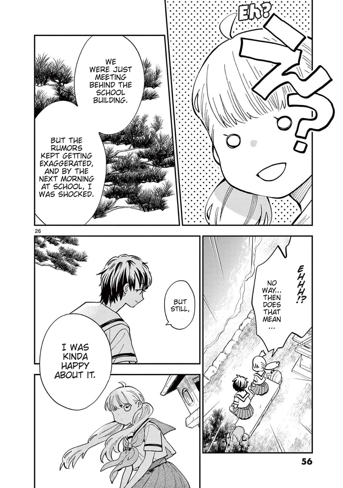 Misoshiru de Kanpai! Chapter 68 page 26 - Chapter 68: School Trip - Day One "Mystery Man and Gossip"