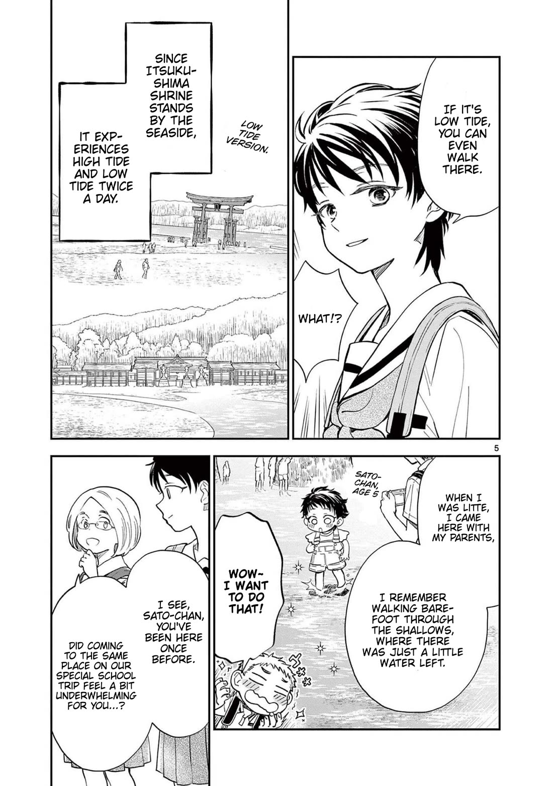 Misoshiru de Kanpai! Chapter 68 page 5 - Chapter 68: School Trip - Day One "Mystery Man and Gossip"