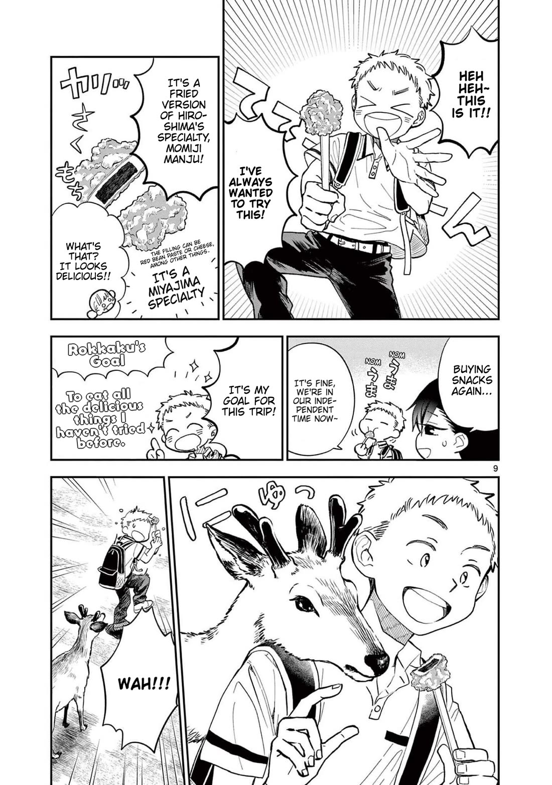 Misoshiru de Kanpai! Chapter 68 page 9 - Chapter 68: School Trip - Day One "Mystery Man and Gossip"
