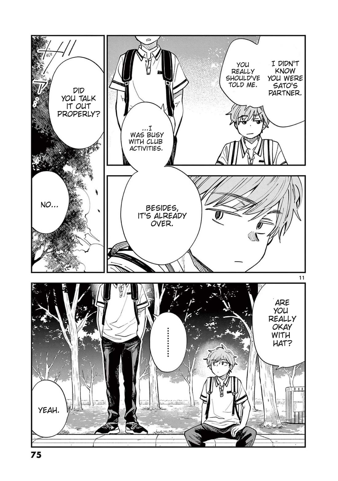 Misoshiru de Kanpai! Chapter 69 page 11 - Chapter 69: School Trip - Day Two "Inside Their Shell"