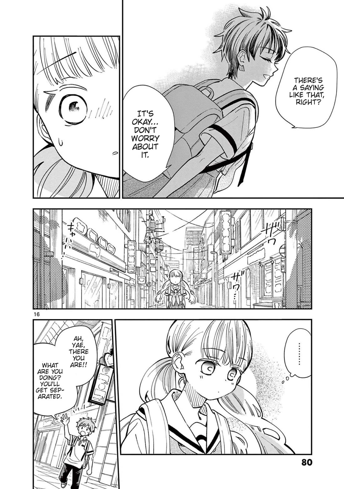 Misoshiru de Kanpai! Chapter 69 page 16 - Chapter 69: School Trip - Day Two "Inside Their Shell"