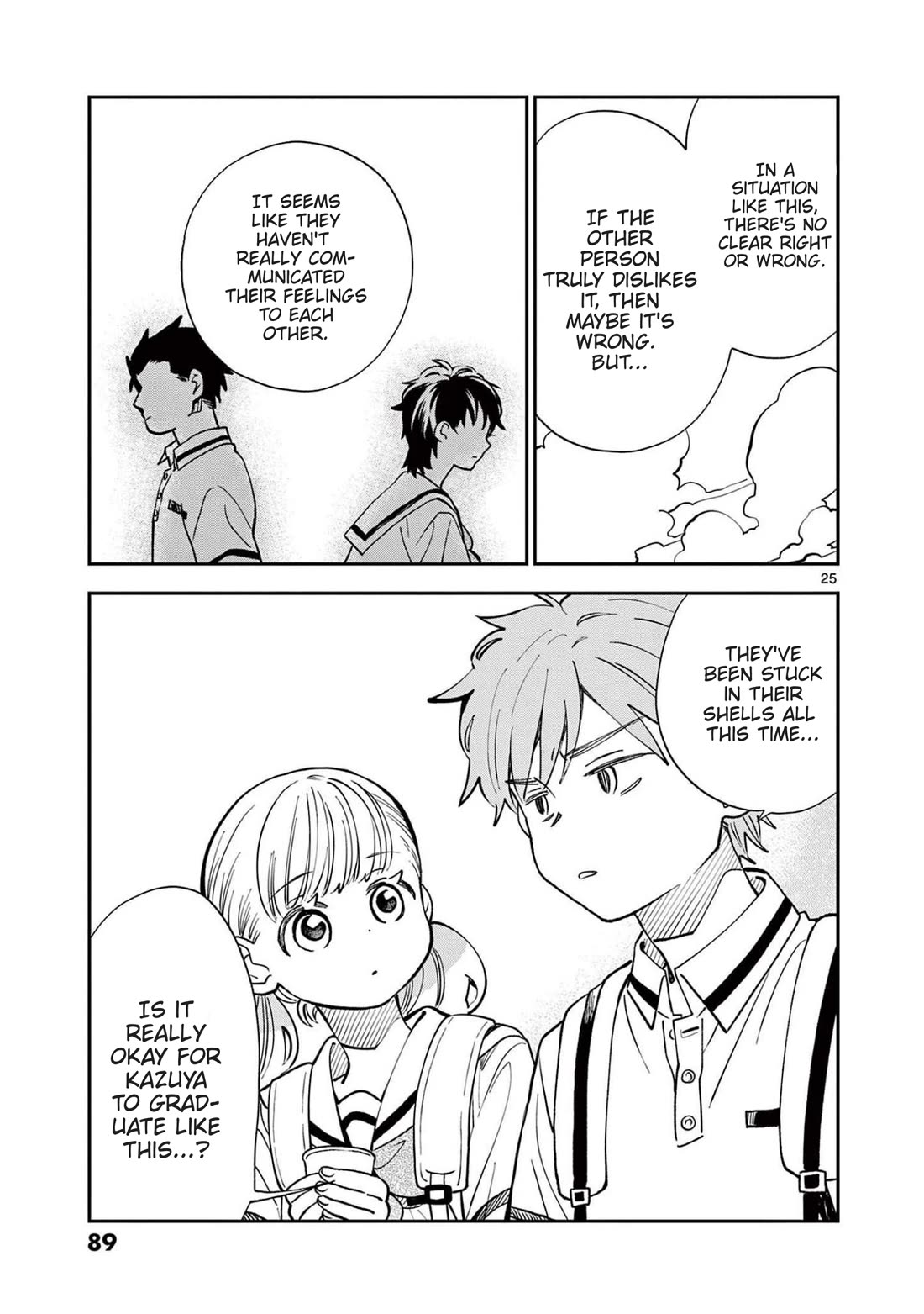 Misoshiru de Kanpai! Chapter 69 page 25 - Chapter 69: School Trip - Day Two "Inside Their Shell"