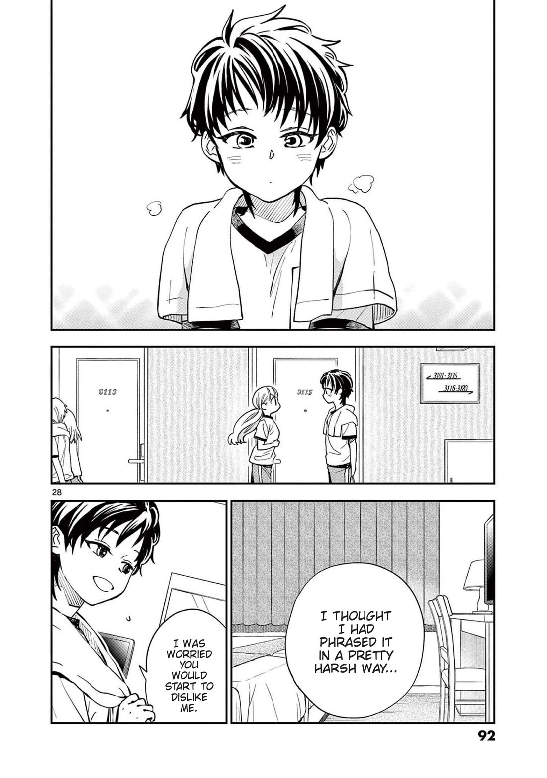 Misoshiru de Kanpai! Chapter 69 page 28 - Chapter 69: School Trip - Day Two "Inside Their Shell"
