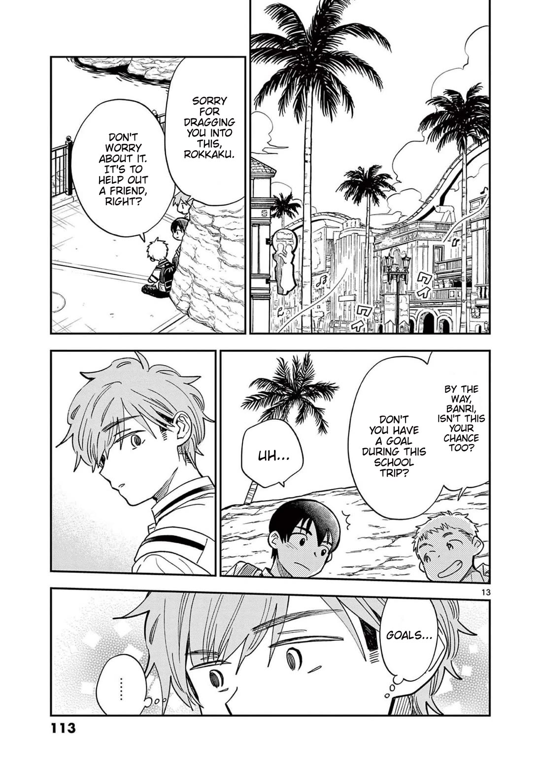 Misoshiru de Kanpai! Chapter 70 page 13 - Chapter 70: School Trip - Day Three "Operation Stubborn Rescue"