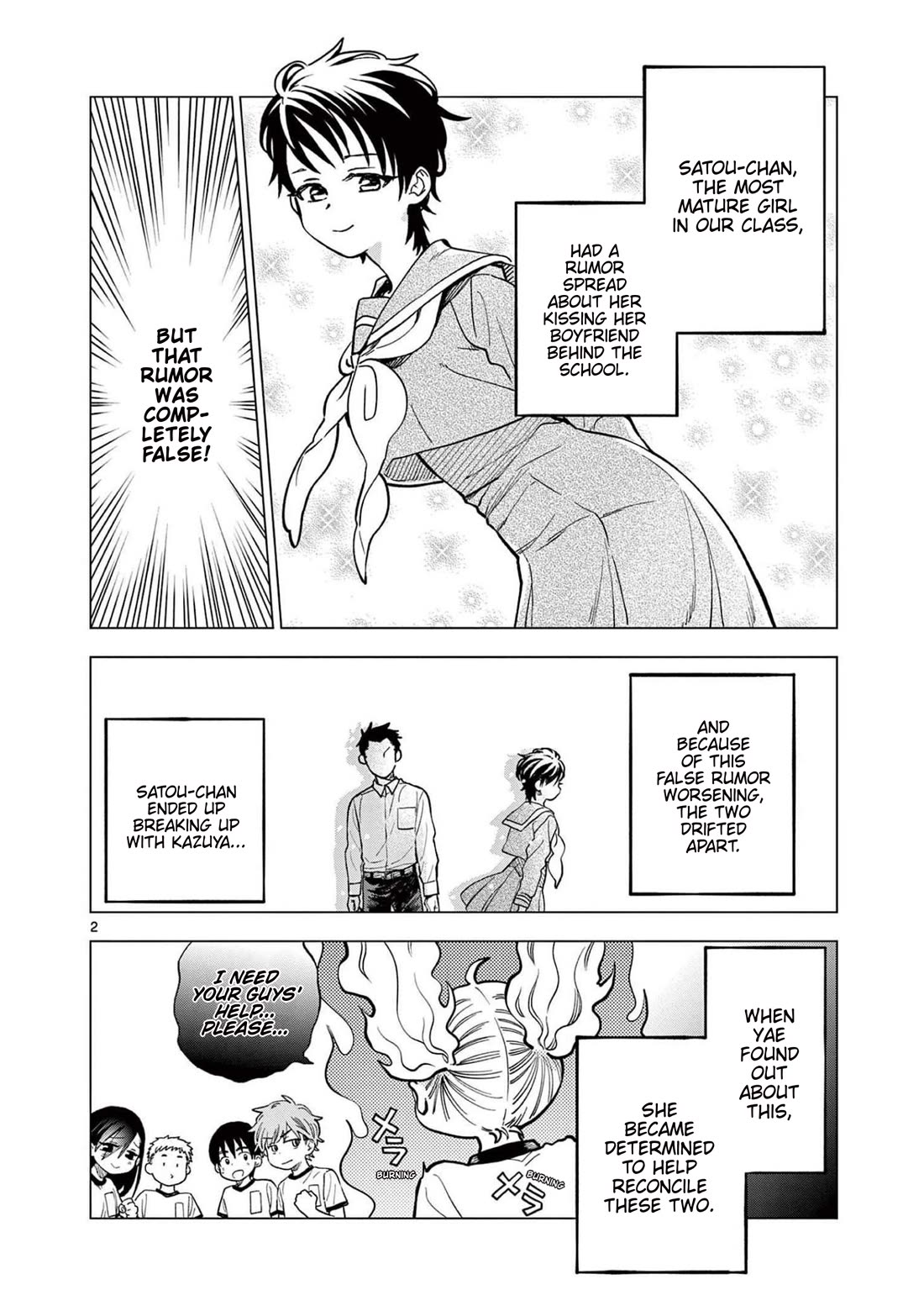 Misoshiru de Kanpai! Chapter 70 page 2 - Chapter 70: School Trip - Day Three "Operation Stubborn Rescue"