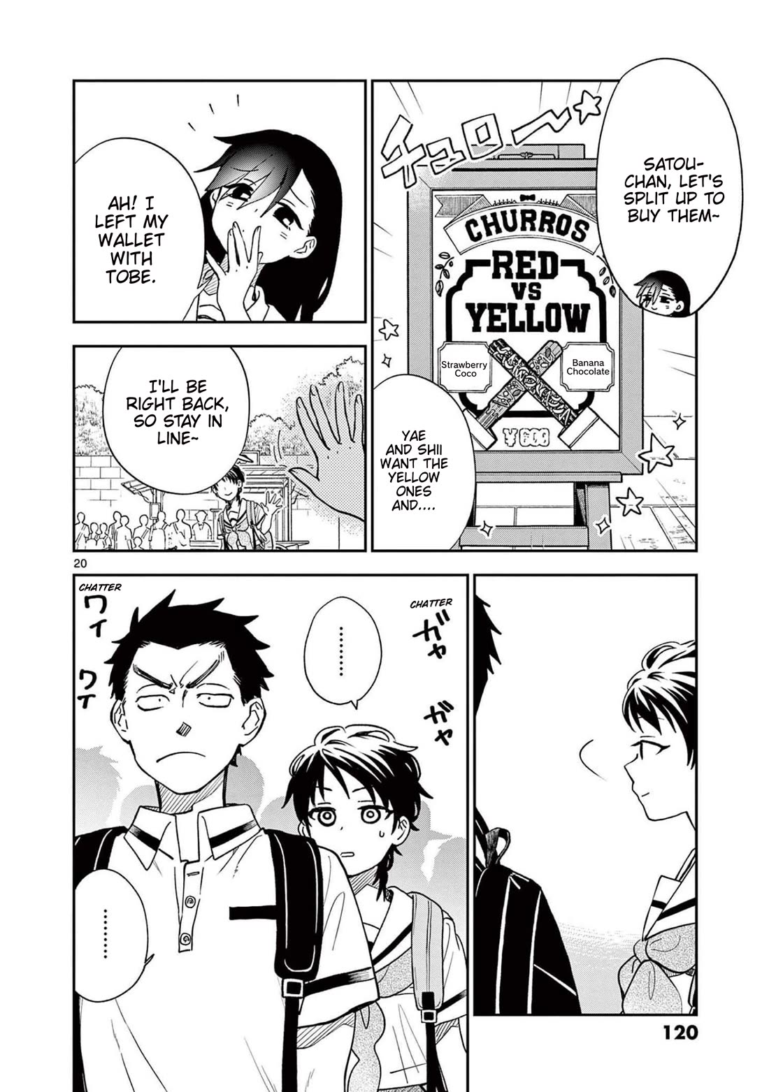 Misoshiru de Kanpai! Chapter 70 page 20 - Chapter 70: School Trip - Day Three "Operation Stubborn Rescue"