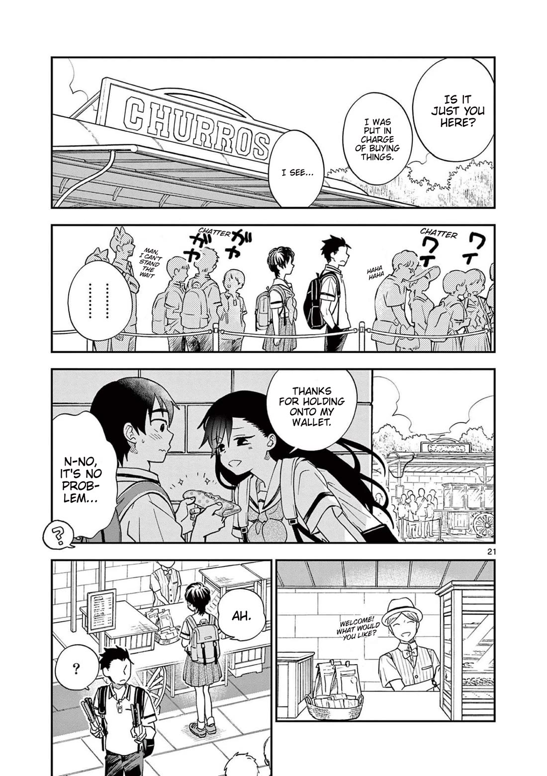 Misoshiru de Kanpai! Chapter 70 page 21 - Chapter 70: School Trip - Day Three "Operation Stubborn Rescue"
