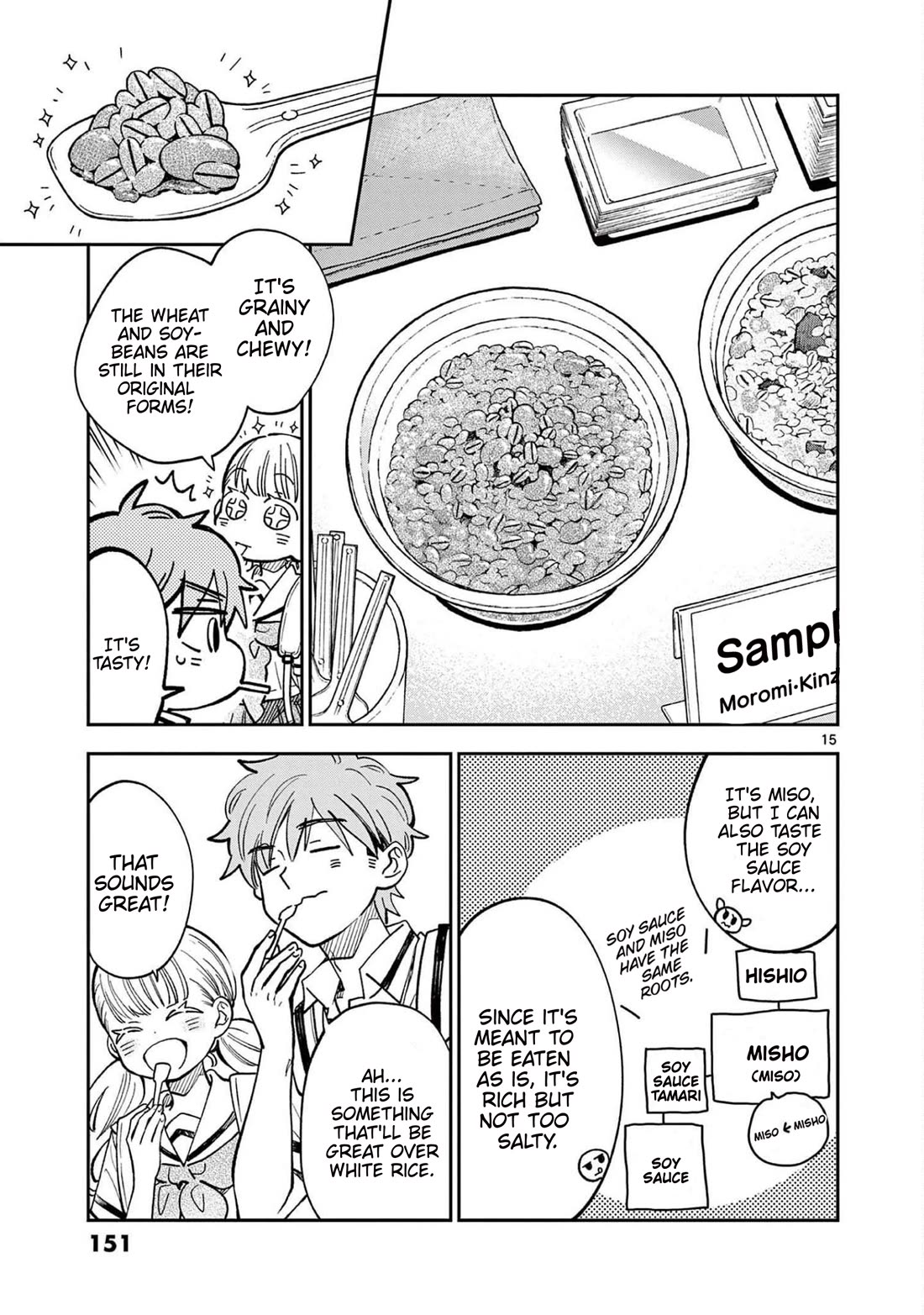 Misoshiru de Kanpai! Chapter 71 page 15 - Chapter 71: School Trip - Final Day "Various Memories"