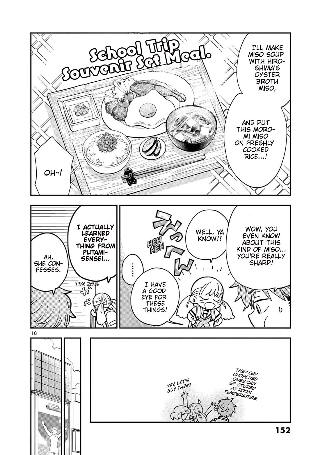Misoshiru de Kanpai! Chapter 71 page 16 - Chapter 71: School Trip - Final Day "Various Memories"