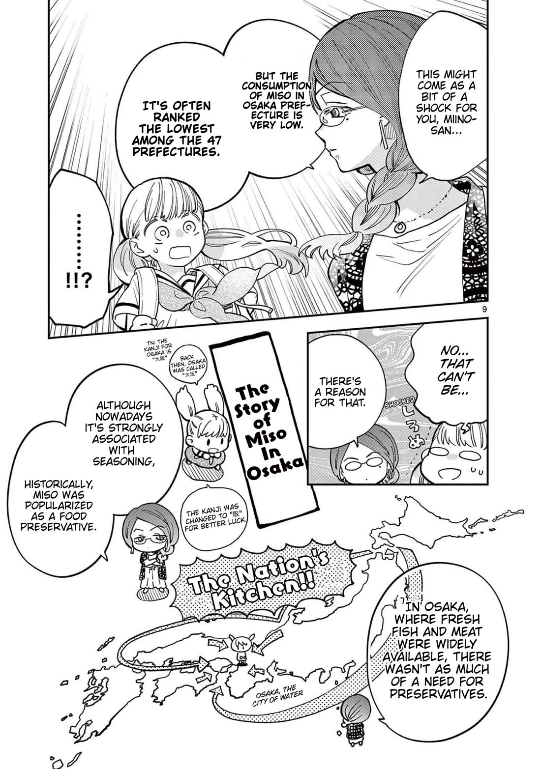 Misoshiru de Kanpai! Chapter 71 page 9 - Chapter 71: School Trip - Final Day "Various Memories"