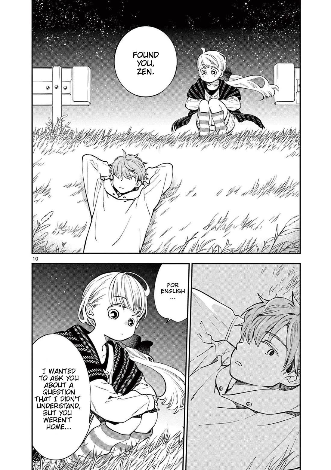 Misoshiru de Kanpai! Chapter 74 page 10 - Chapter 74: To You on a Sleepless Night