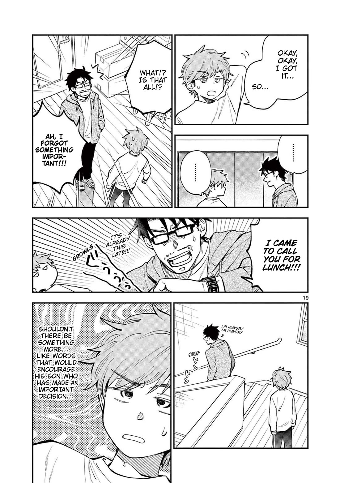 Misoshiru de Kanpai! Chapter 76 page 19 - Chapter 76: I'm Off!