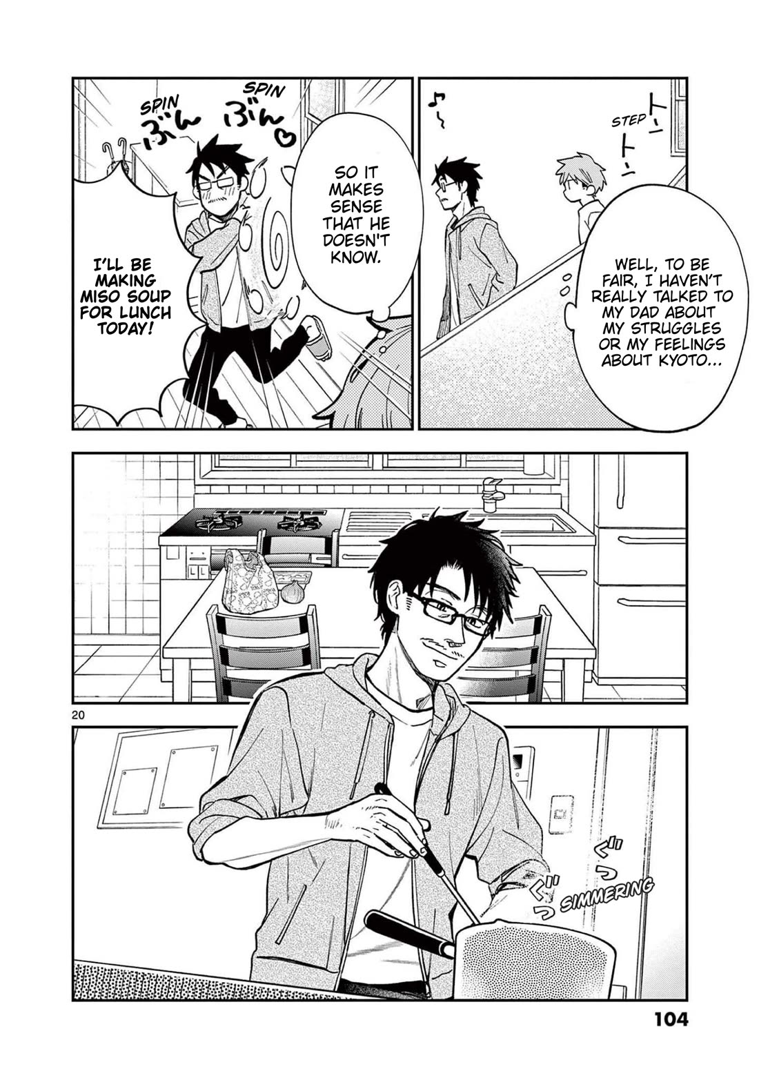 Misoshiru de Kanpai! Chapter 76 page 20 - Chapter 76: I'm Off!
