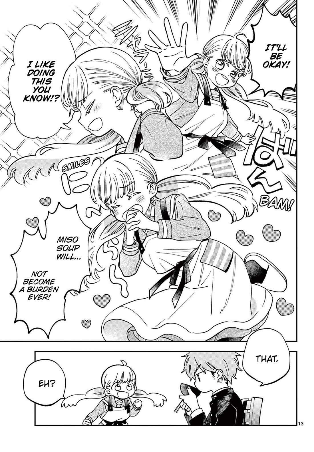 Misoshiru de Kanpai! Chapter 80 page 13 - Chapter 80: Small Flower