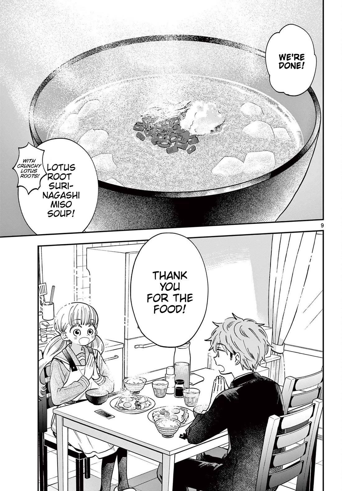 Misoshiru de Kanpai! Chapter 80 page 9 - Chapter 80: Small Flower