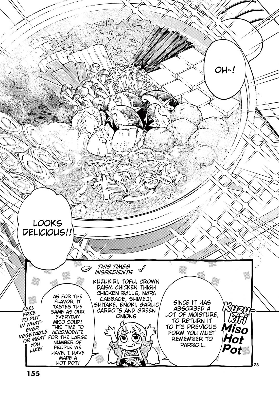 Misoshiru de Kanpai! Chapter 83 page 23 - Chapter 83: Colourless and Transparent