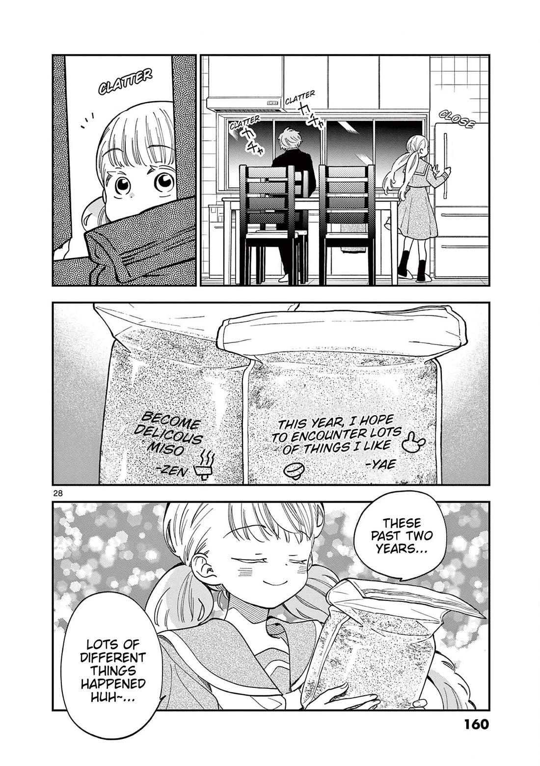 Misoshiru de Kanpai! Chapter 83 page 28 - Chapter 83: Colourless and Transparent