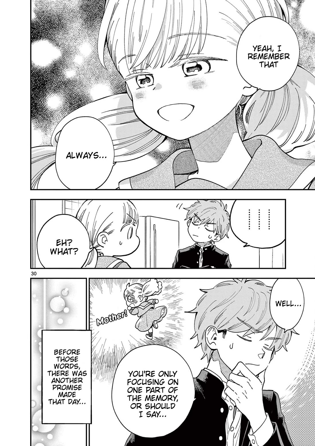 Misoshiru de Kanpai! Chapter 83 page 30 - Chapter 83: Colourless and Transparent