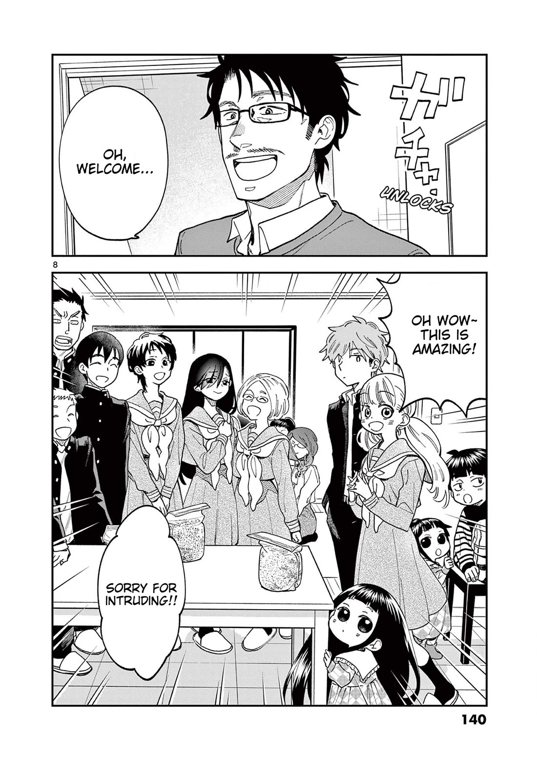 Misoshiru de Kanpai! Chapter 83 page 8 - Chapter 83: Colourless and Transparent