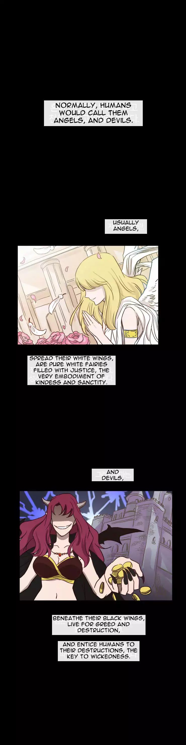 Miss Angel and Miss Devil Chapter 0 page 1 - Chapter 0