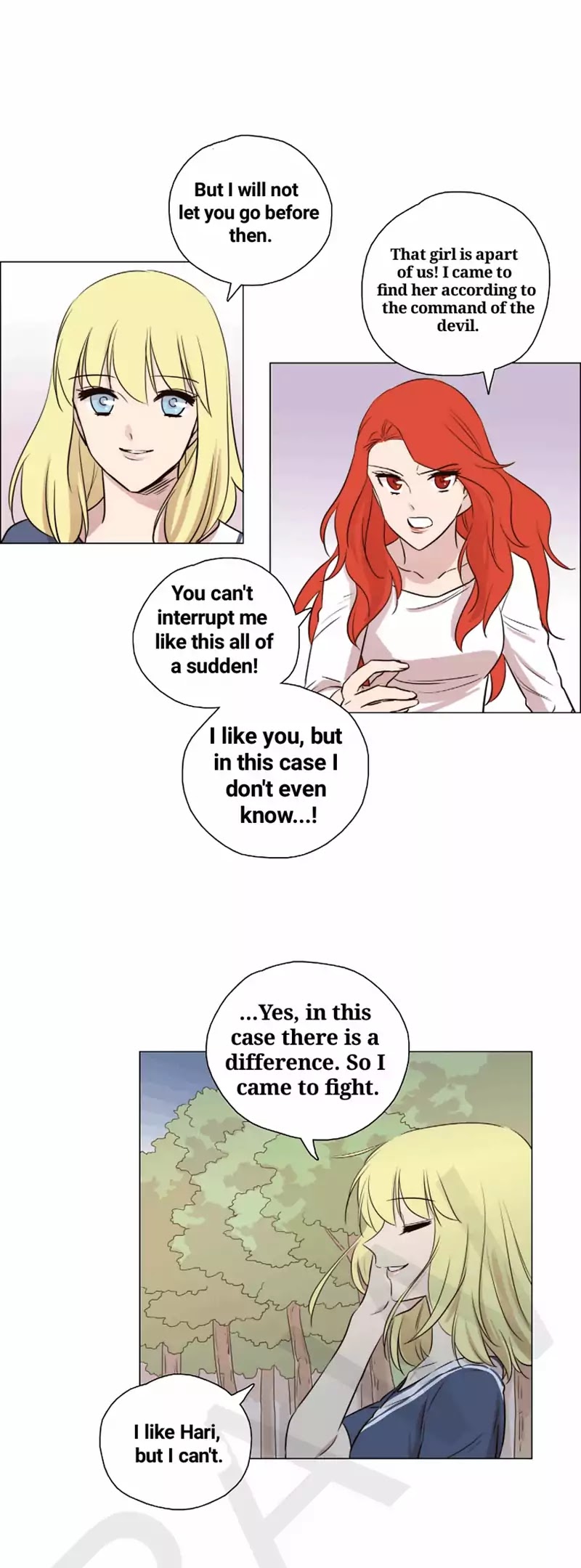 Miss Angel and Miss Devil Chapter 58 page 14 - Chapter 58