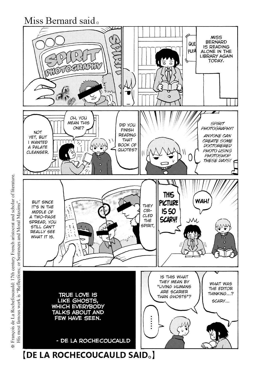 Miss Bernard Said. Chapter 1 page 10 - Chapter 1 : First Volume