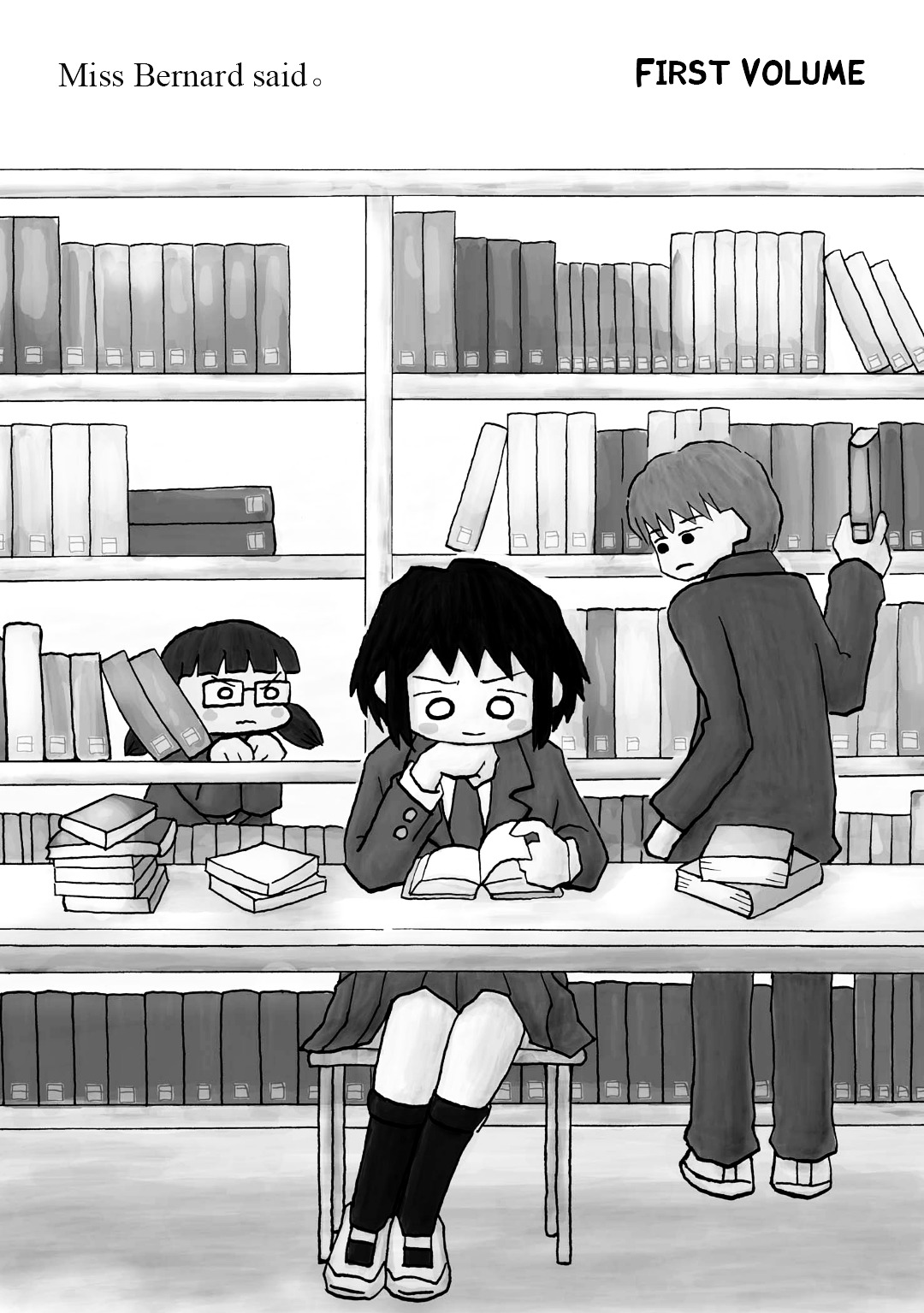 Miss Bernard Said. Chapter 1 page 4 - Chapter 1 : First Volume