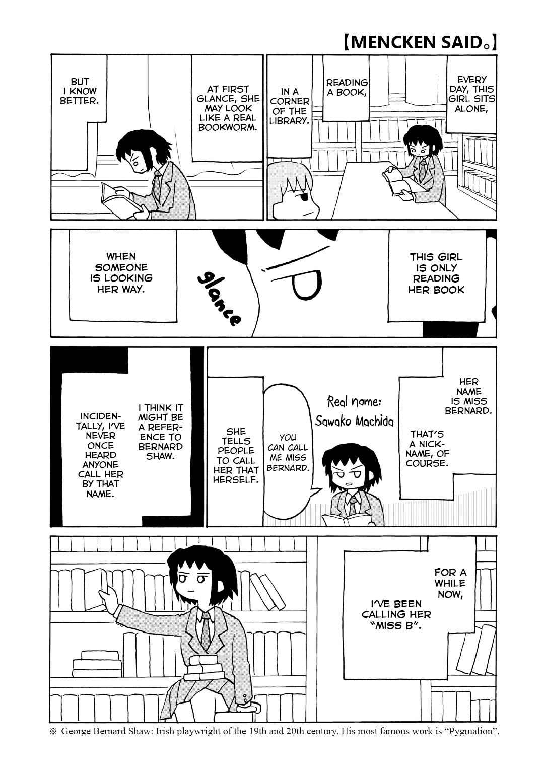Miss Bernard Said. Chapter 1 page 5 - Chapter 1 : First Volume