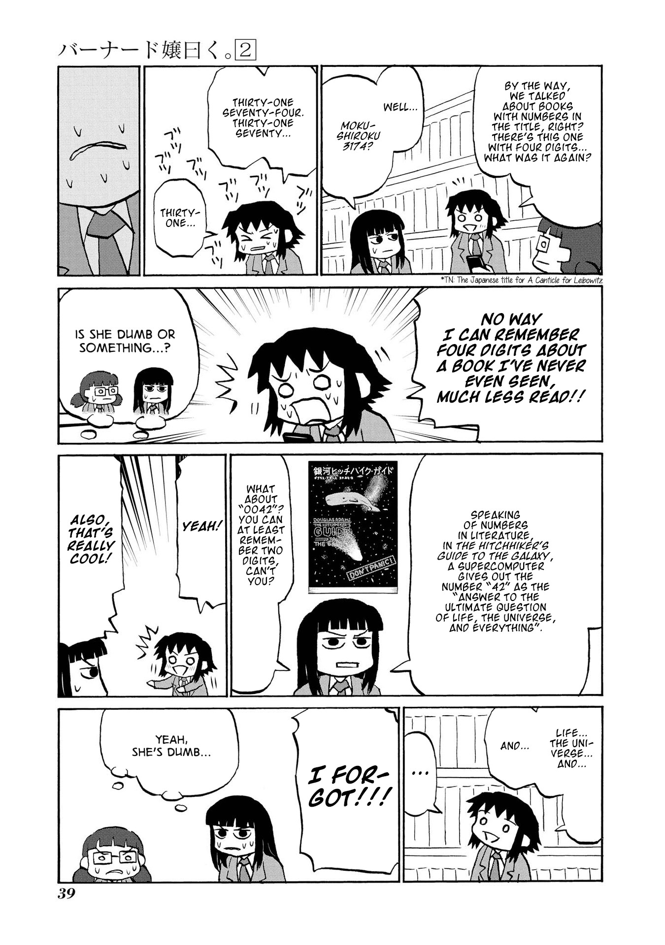 Miss Bernard Said. Chapter 18 page 3 - Chapter 18