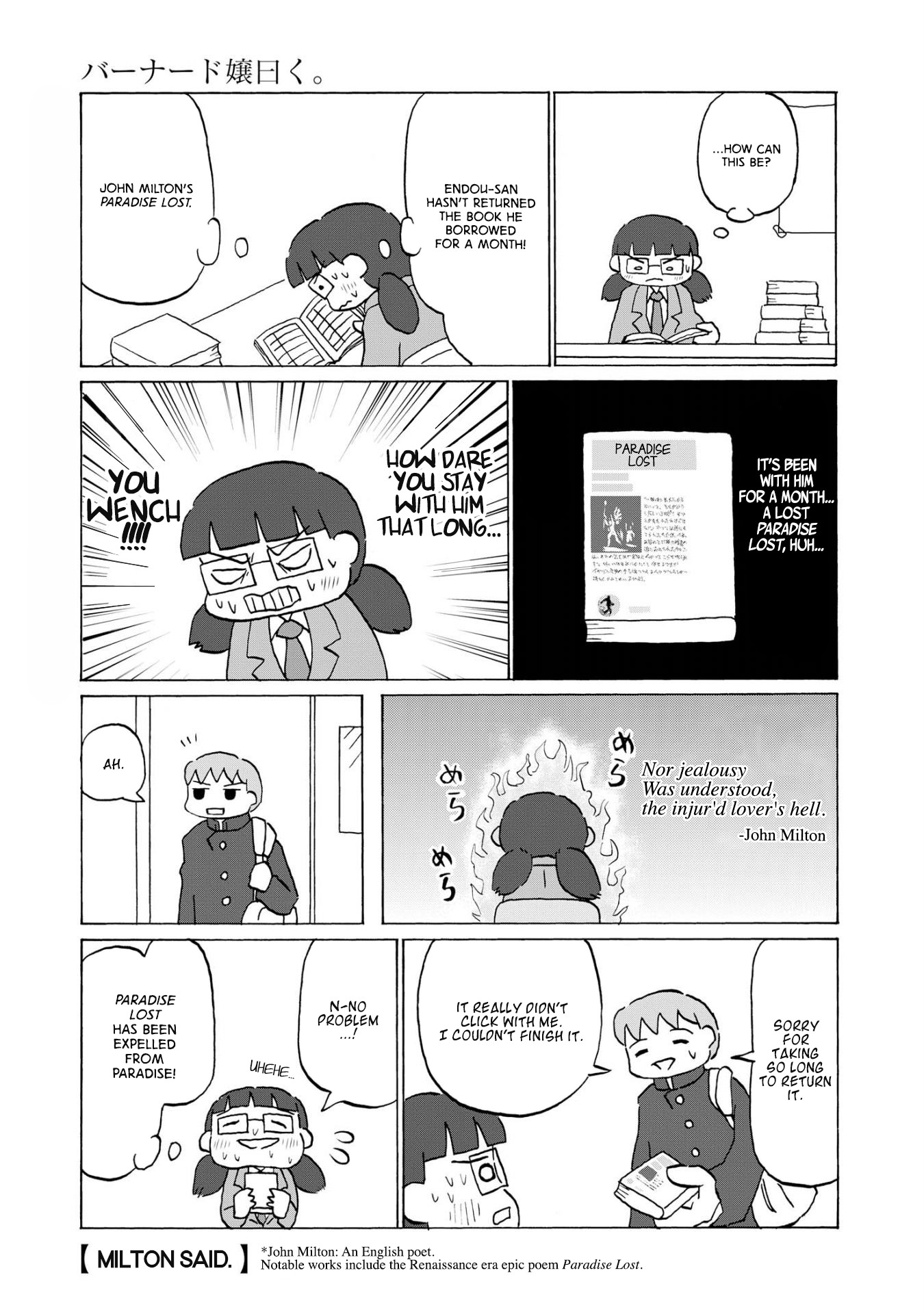 Miss Bernard Said. Chapter 2 page 7 - Chapter 2