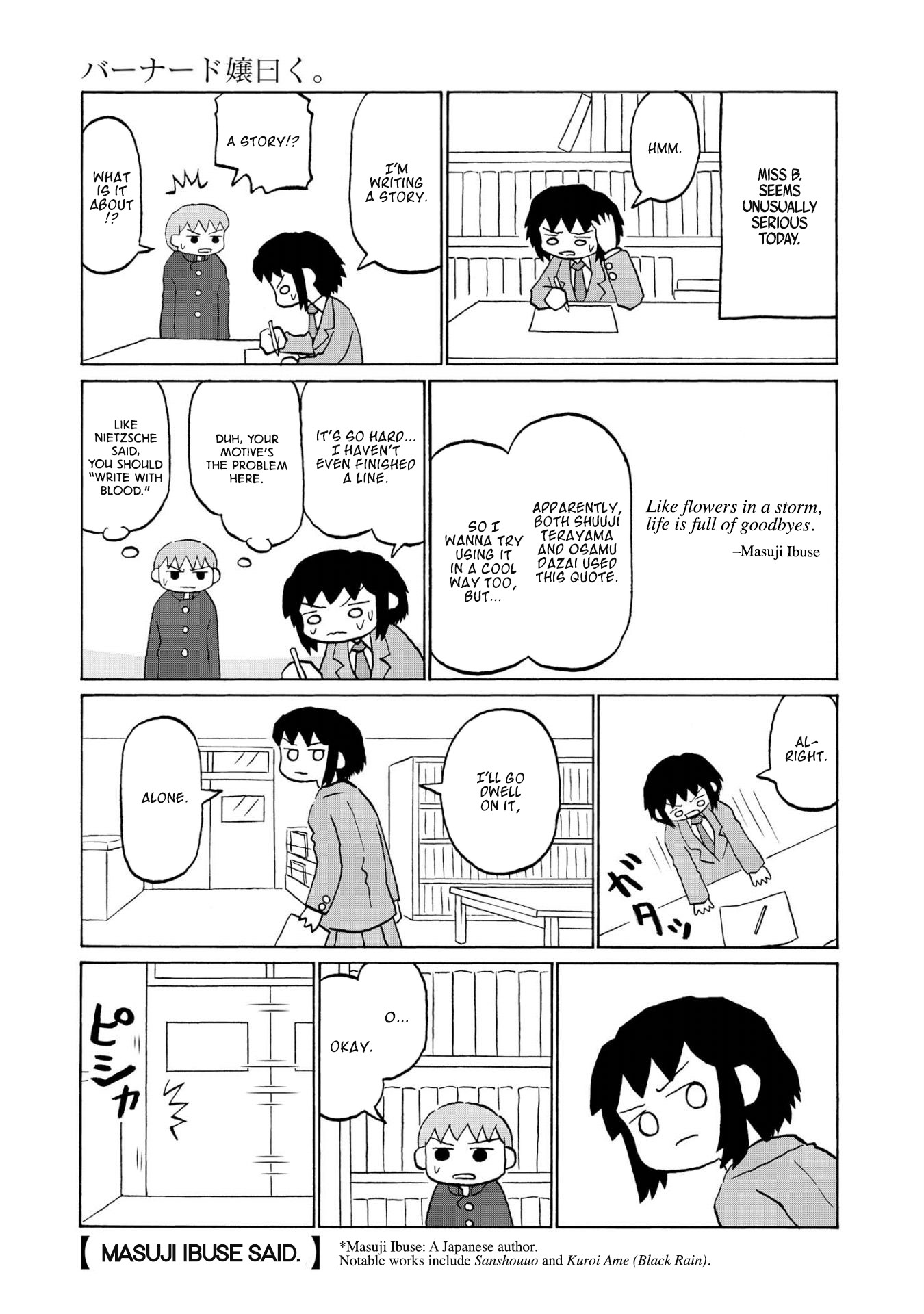 Miss Bernard Said. Chapter 3 page 3 - Chapter 3