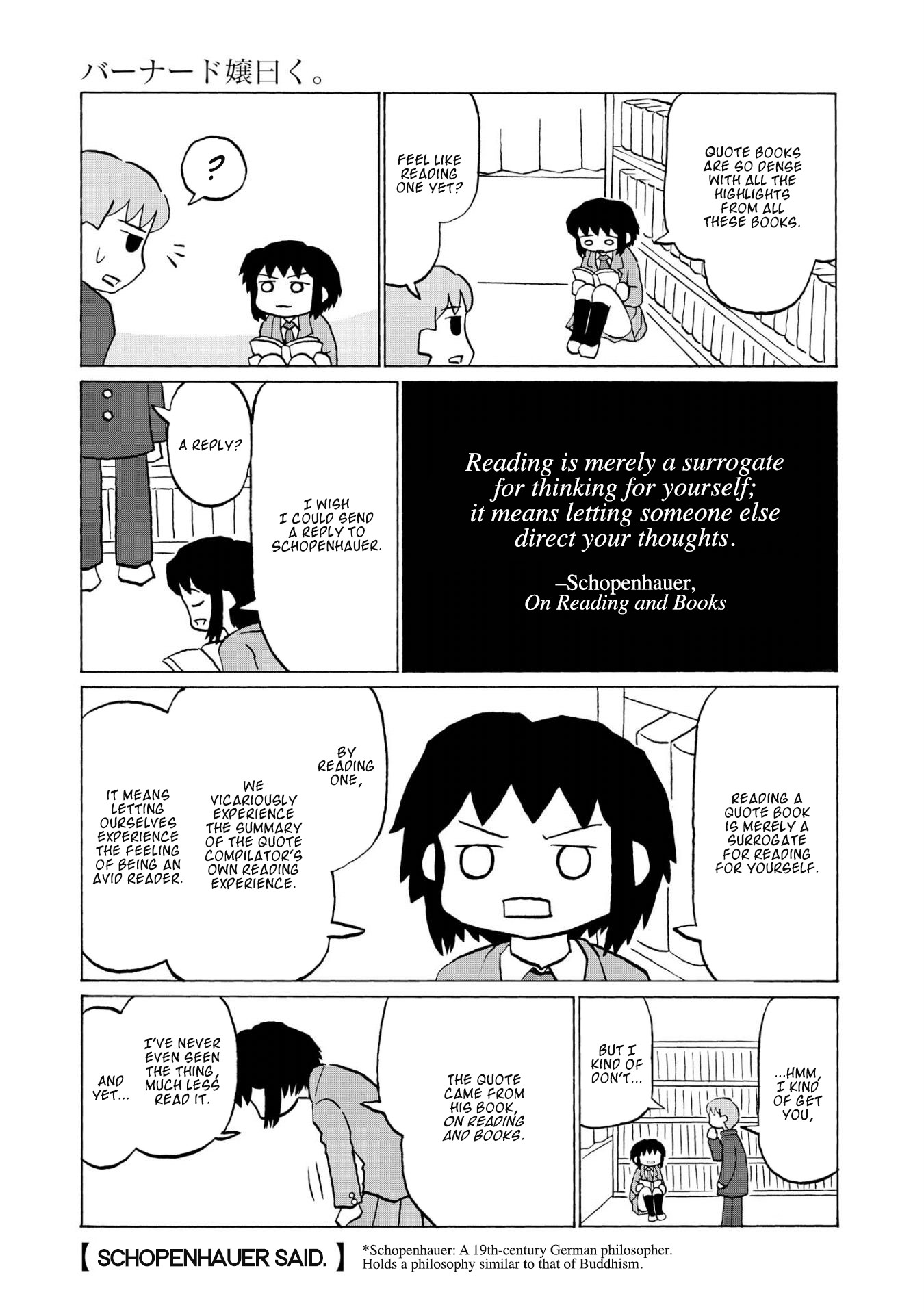 Miss Bernard Said. Chapter 3 page 5 - Chapter 3