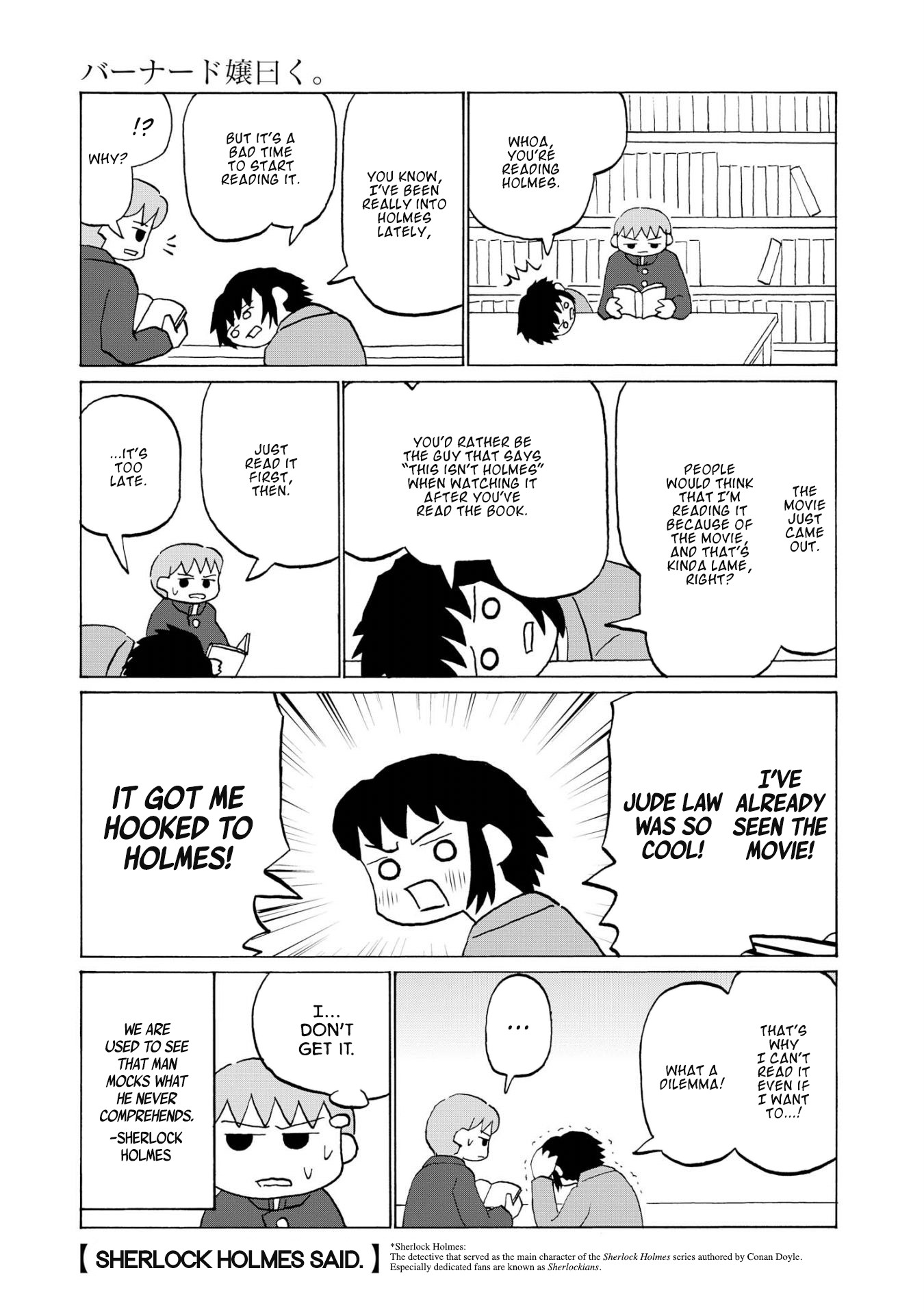 Miss Bernard Said. Chapter 5 page 3 - Chapter 5