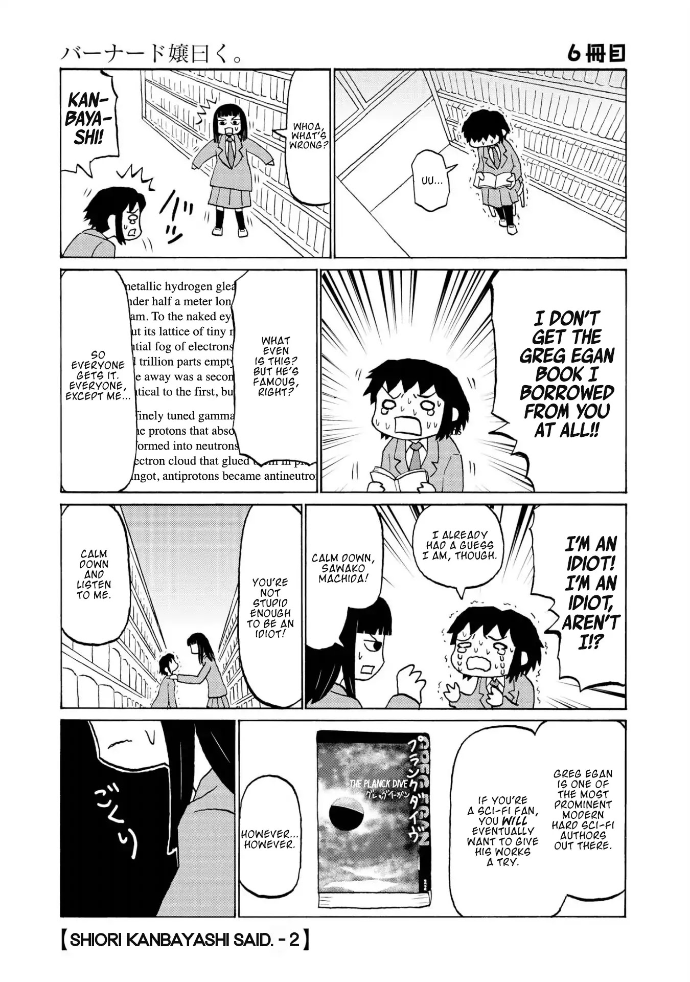 Miss Bernard Said. Chapter 6 page 1 - Chapter 6