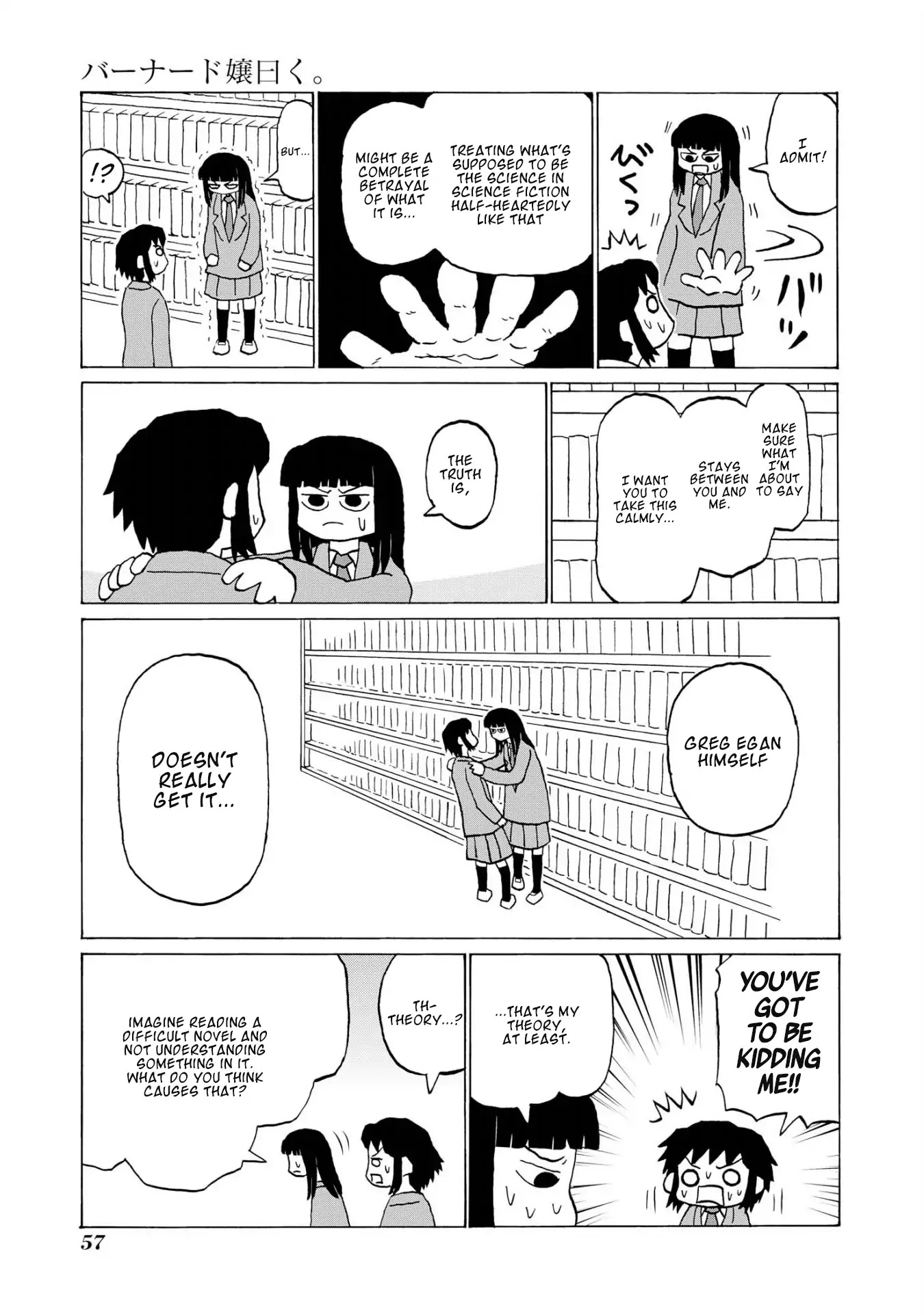 Miss Bernard Said. Chapter 6 page 3 - Chapter 6
