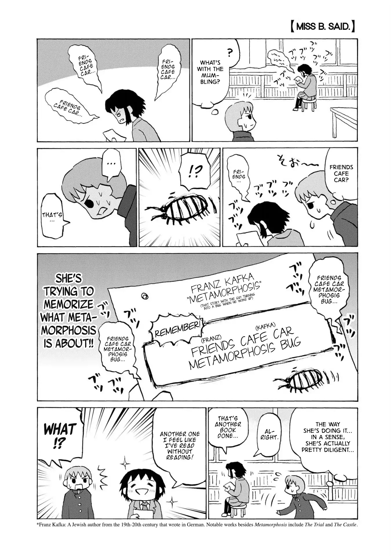 Miss Bernard Said. Chapter 6 page 6 - Chapter 6