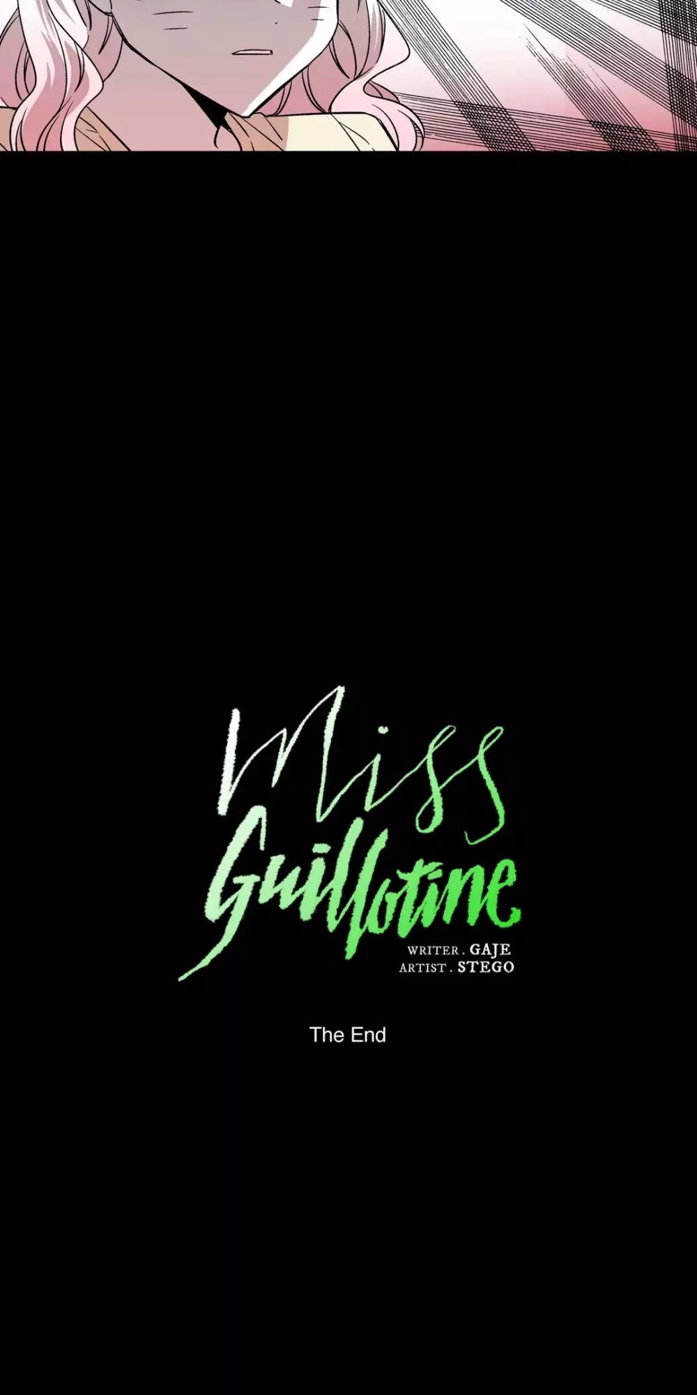 Miss Guillotine Chapter 106 page 12 - Chapter 106: Side Story 22 (The End)