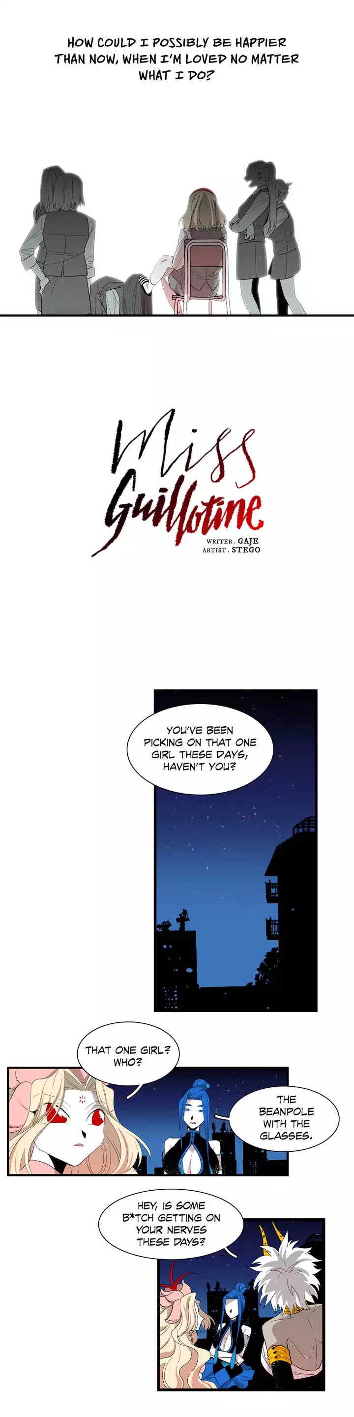 Miss Guillotine Chapter 40 page 3 - Chapter 40: Episode 40